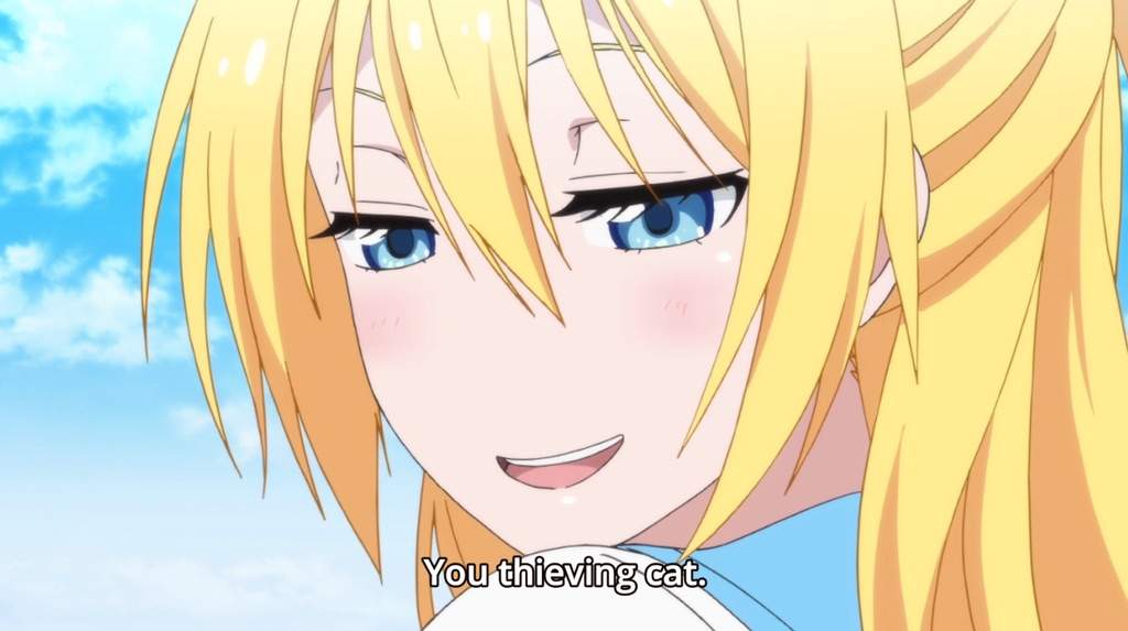 chitoge kirisaki smile