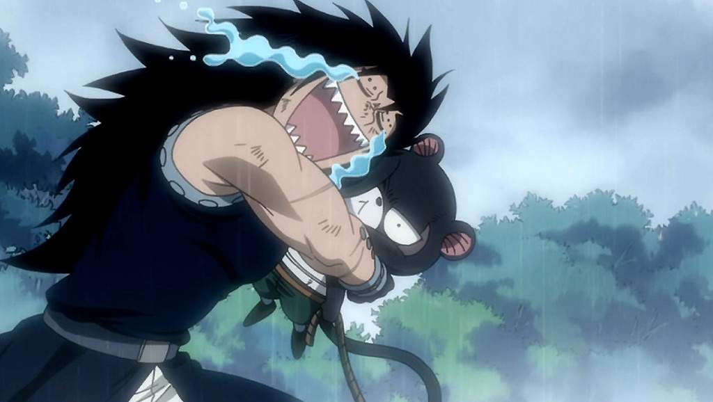gajeel statue