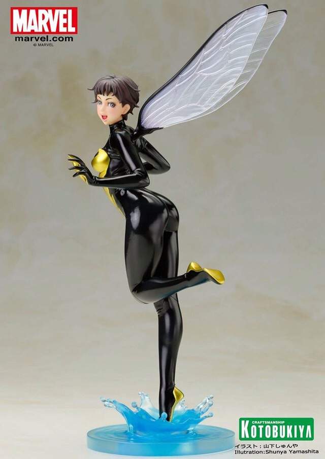 kotobukiya marvel wasp bishoujo statue