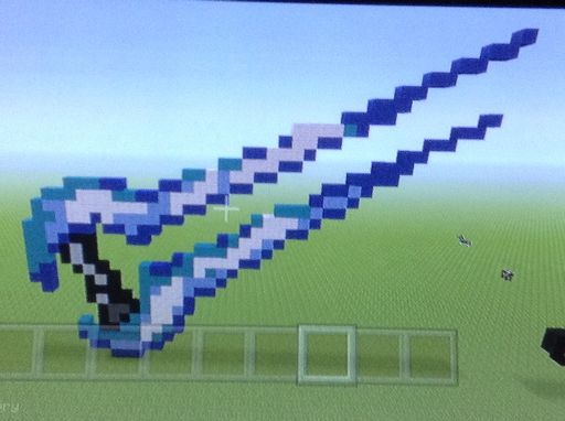 Halo Energy Sword Pixel Art Minecraft Amino