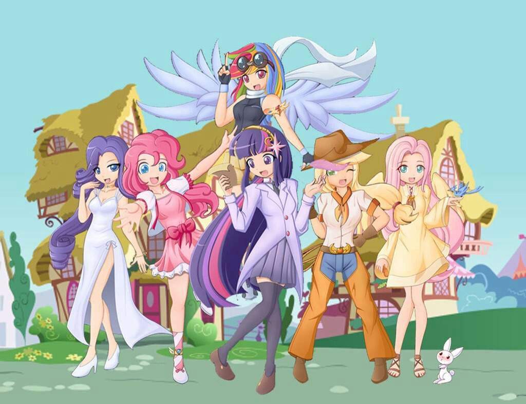 my little pony in anime