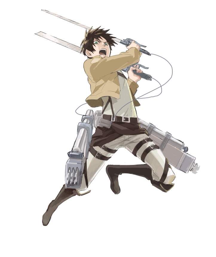eren yeager flying