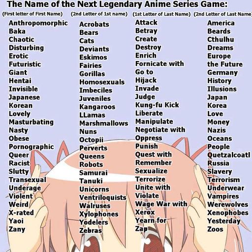 cool anime names