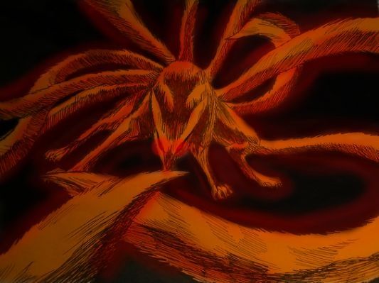 glow in the dark kurama