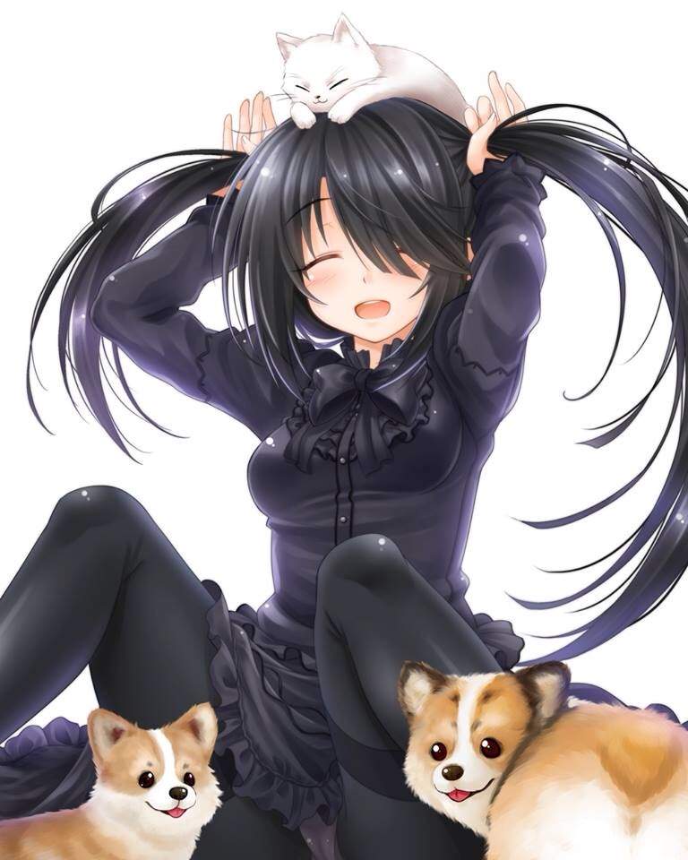 kurumi cat figure