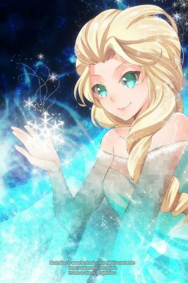 Elsa As Anime ^-^ | Anime Amino