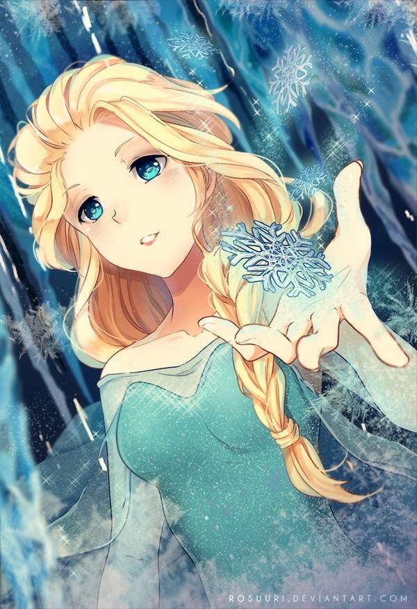 Elsa As Anime ^-^ | Anime Amino