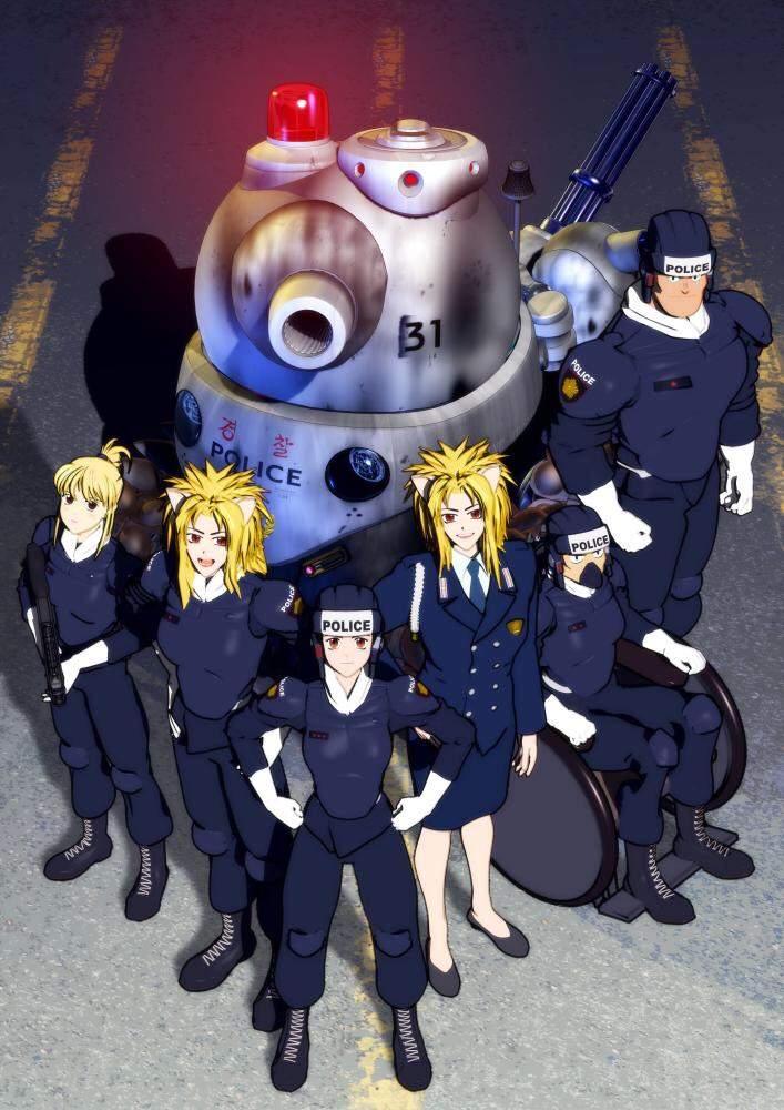 modern anime tank crewman