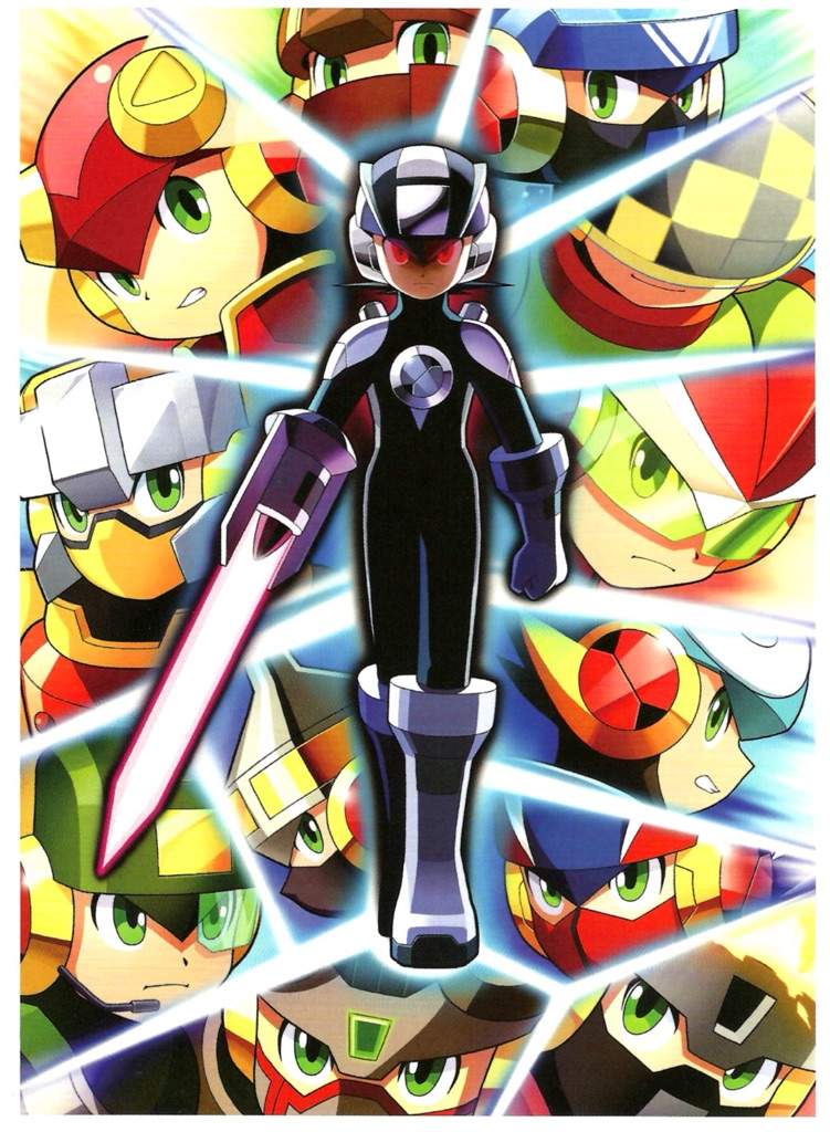 megaman nt warrior manga