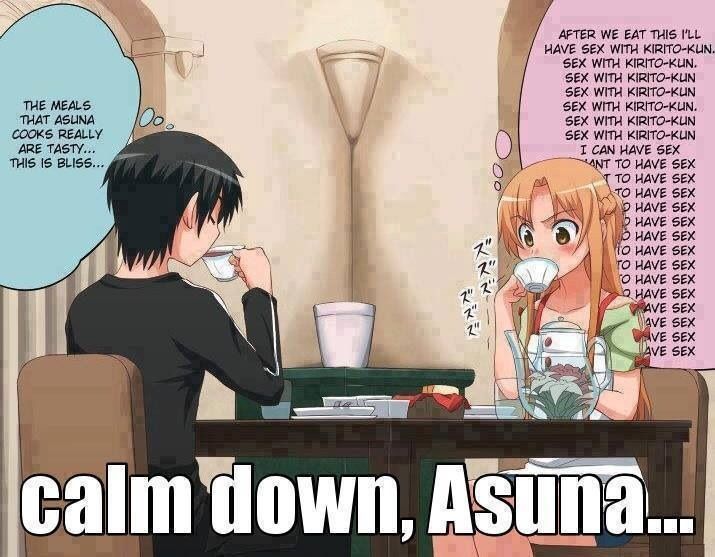 Asuna Fox занялась сексом с другом
