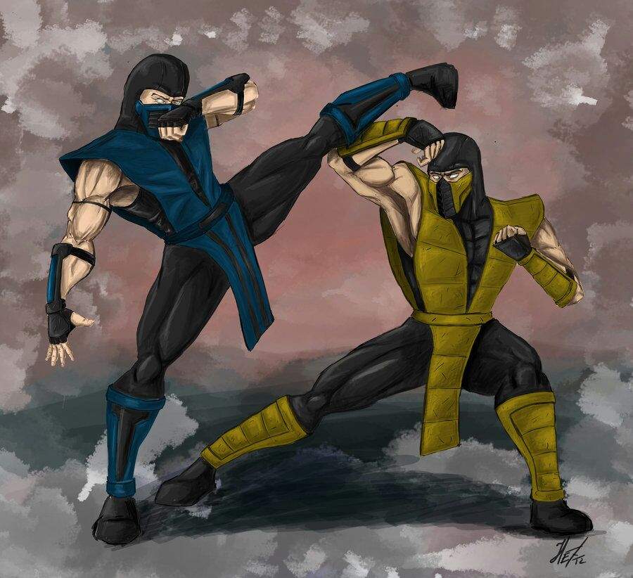 scorpion and sub zero pop