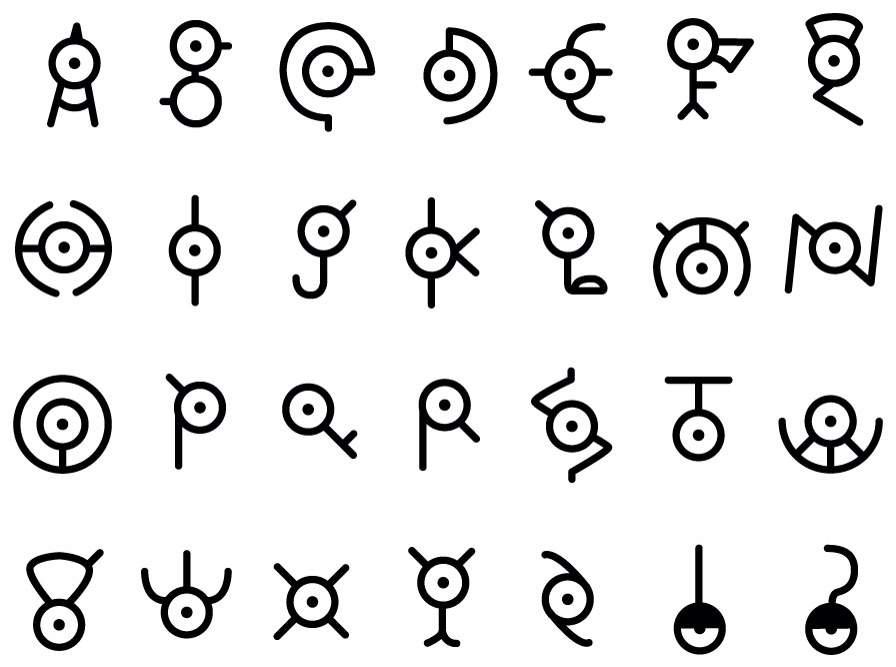 Pokémon Go Unown and everything we know about the elusive alphabet