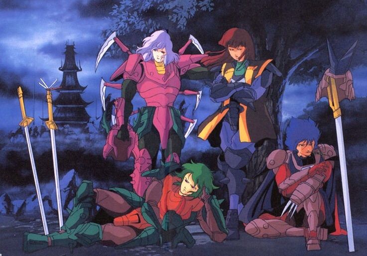 ronin warriors saint seiya