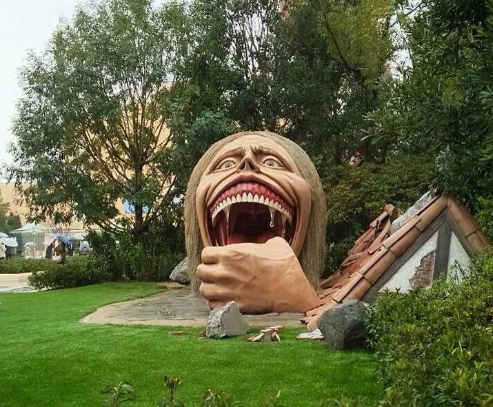 Parc D Attraction Attaque Des Titans *Attack on Titan* Universal Studios Japan! | Anime Amino