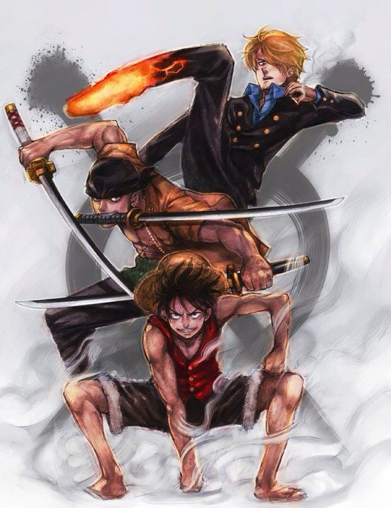 Luffy Zoro And Sanji Anime Amino 7492