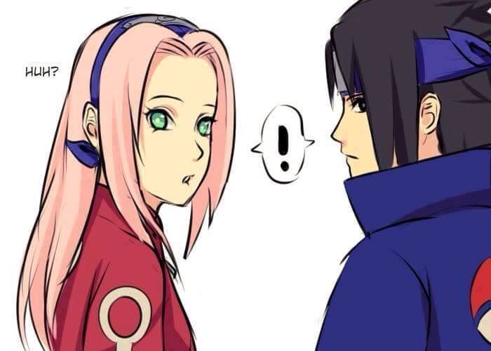 Sarada meets her young parents! Anime Amino