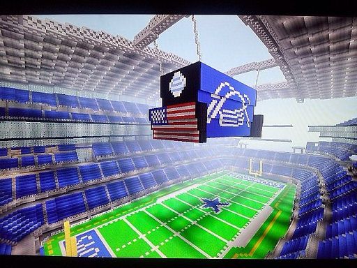 Dallas Stadium Goo Cowboys Minecraft Amino