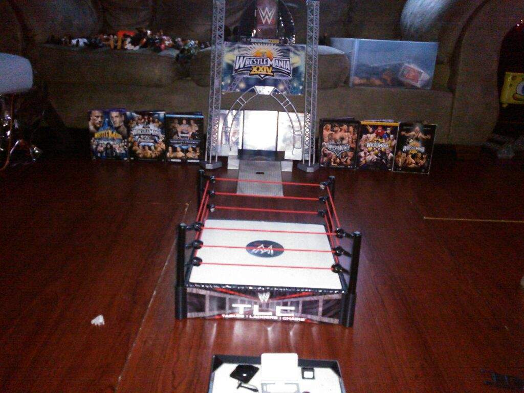 wrestlemania stage toy