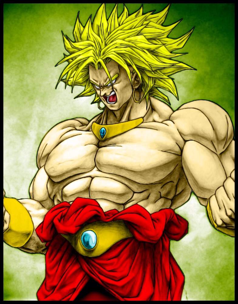 broly saiyan armor