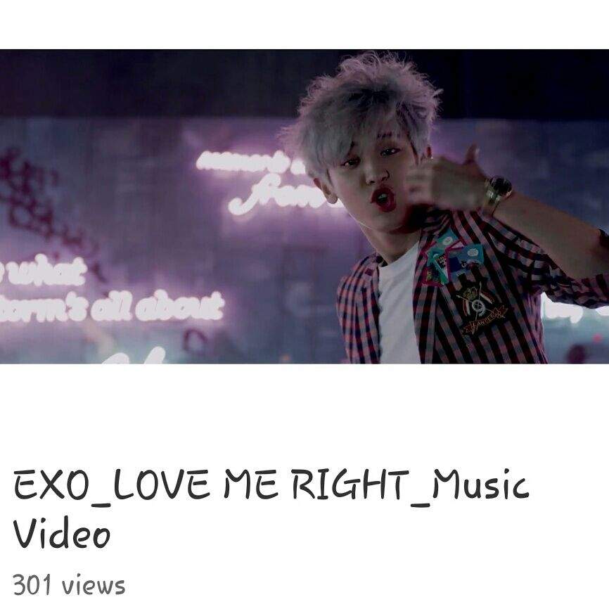 Exo Love Me Right Mv