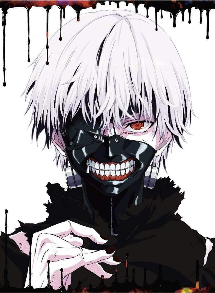 ken kaneki half and half