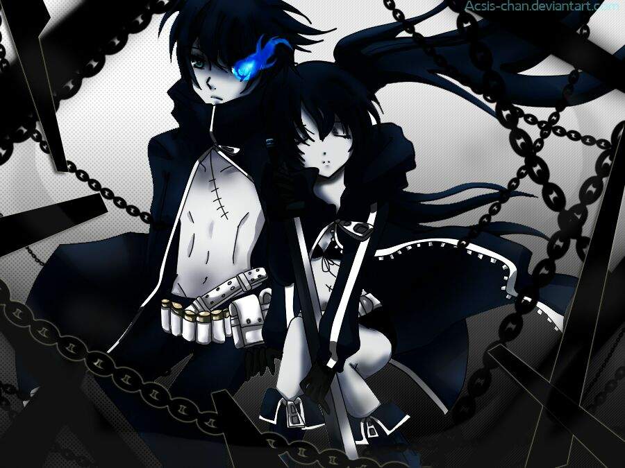 Male Black Rock Shooter Anime Amino