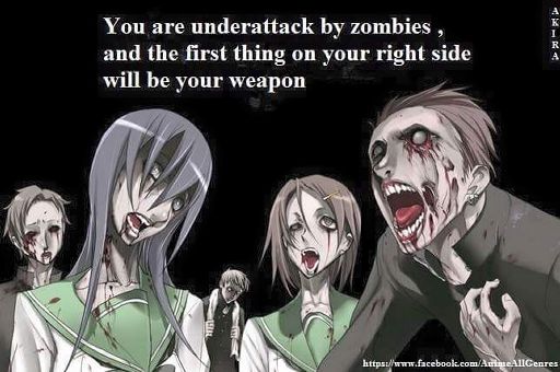 Zombie attack | Anime Amino