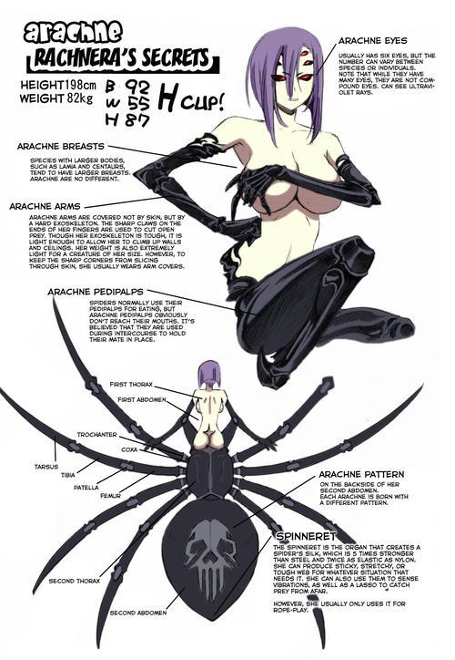 monster musume hentai arachnea ep 10