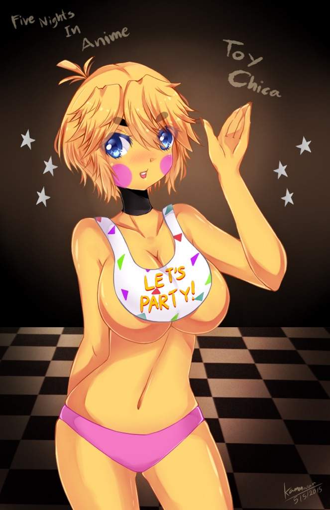 naked five nights at anime