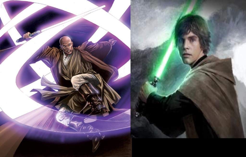 Mace Windu Vs. Luke Skywalker Star Wars Amino