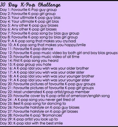 30 Day Kpop Challenge: Day 30!! | K-Pop Amino