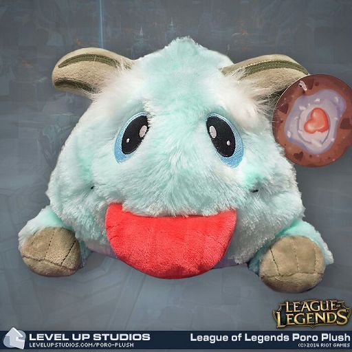 league of legends poro plush