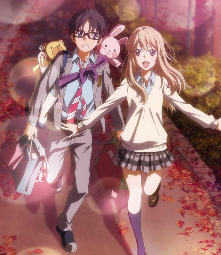 your lie in april anime piano