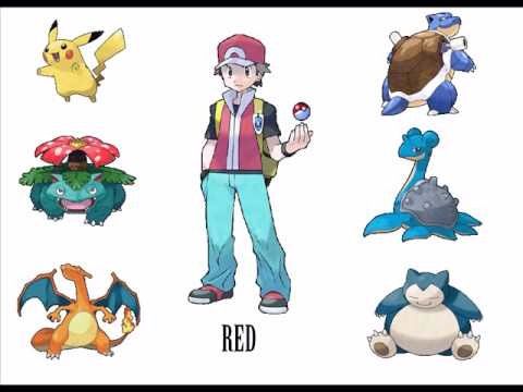 Raffinaderi Kalkun Manøvre Trainer Analysis: Red | Pokémon Amino