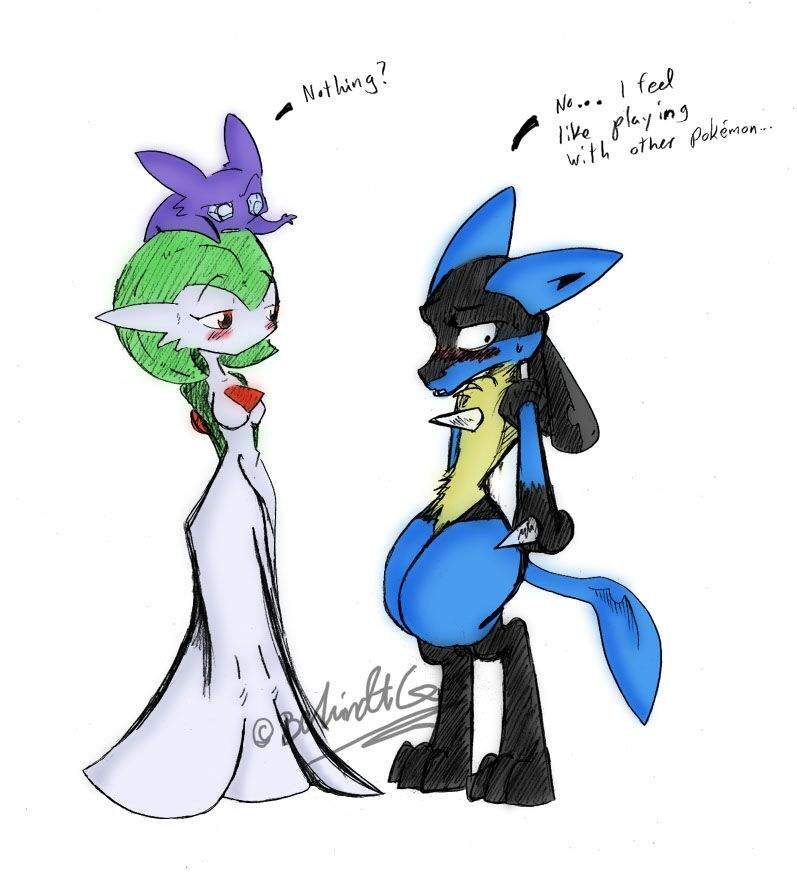 Lucario x Gardevoir Pokémon Amino