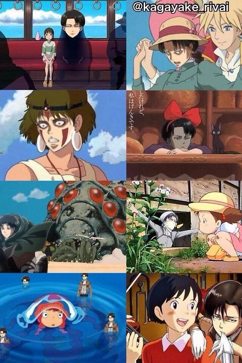 The Snk X Ghibli Crossover 