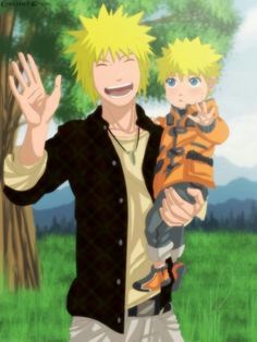 anime father and son