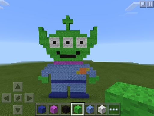 toy story alien minecraft