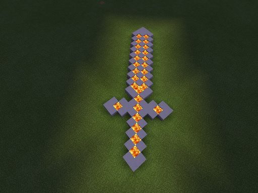 Lava Sword Minecraft Amino 9135