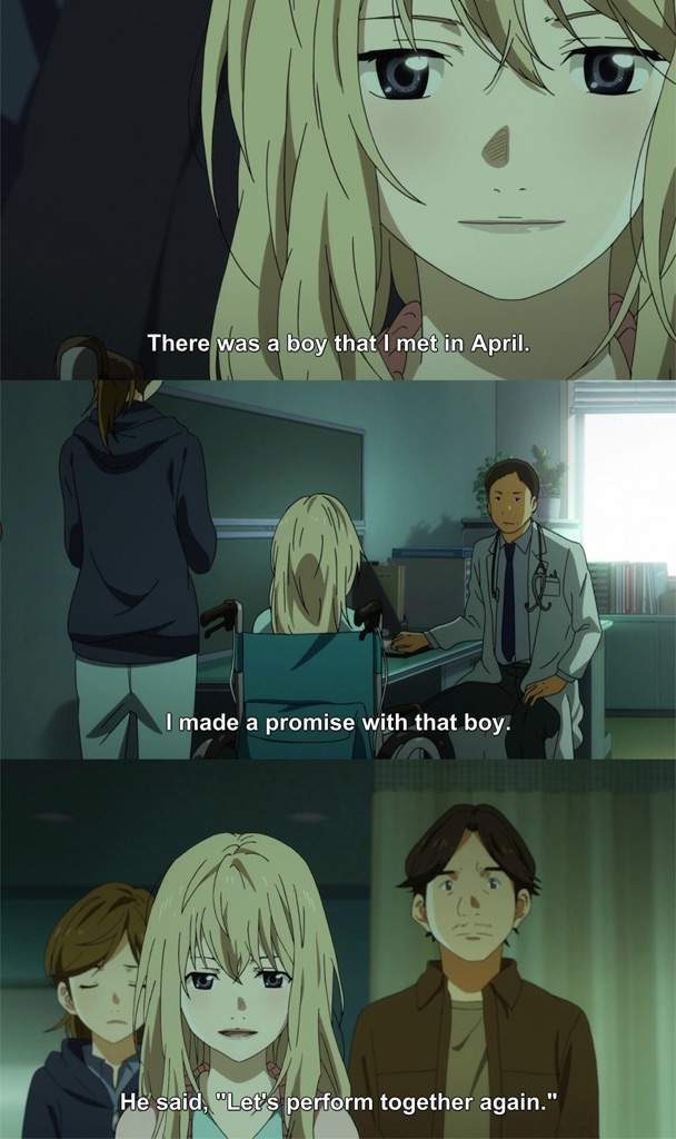 your lie in april anime quotes fate