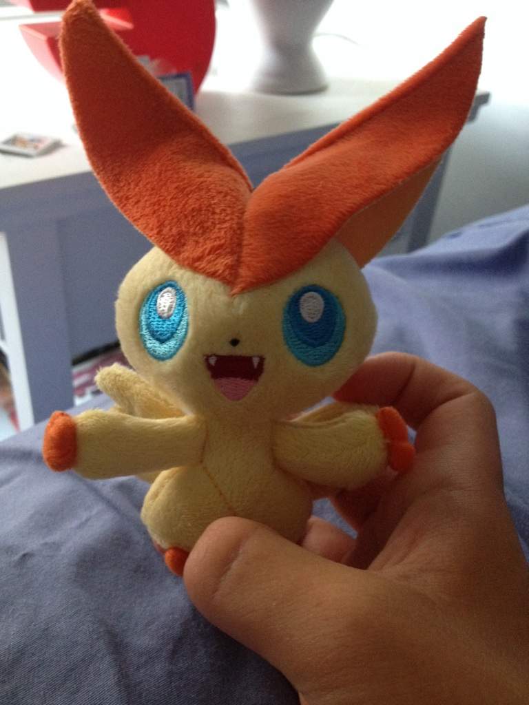 talking victini plush