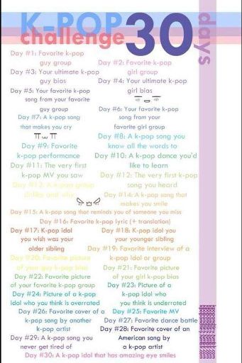 Kpop 30 Day Challenge (Day 10) | K-Pop Amino