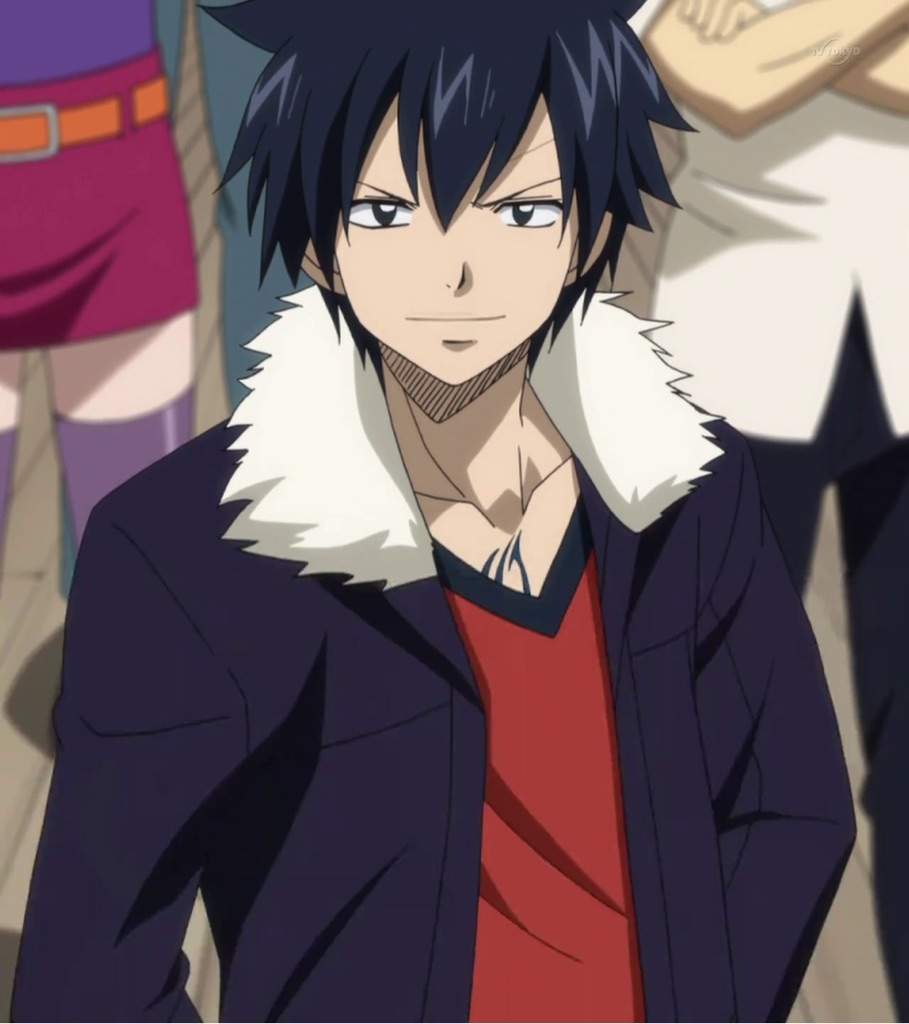 gray fullbuster smile