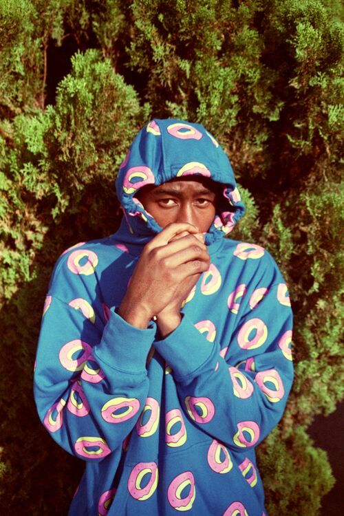 tyler the creator donut shirt