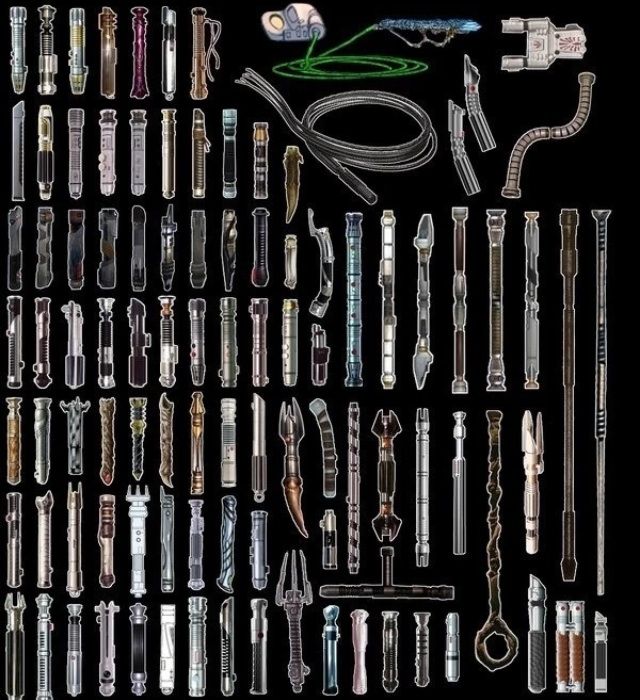 star wars lightsaber characters