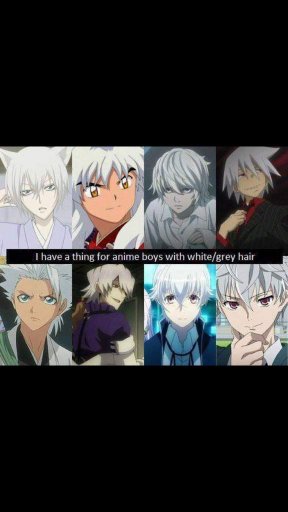 Anime Guys With Grey White Silver Hair Anime Amino