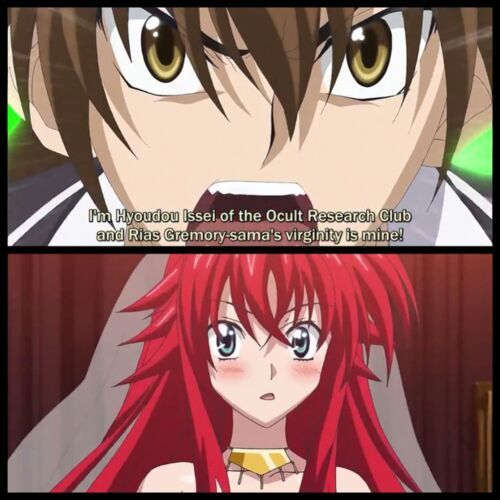 oppai dragon high school dxd issei and vali