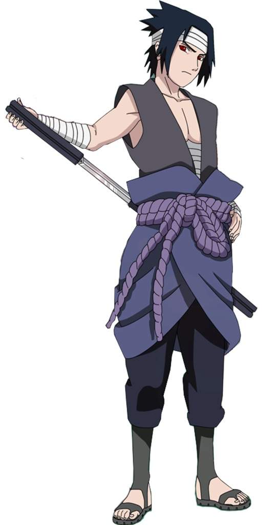 sasuke full body drawing