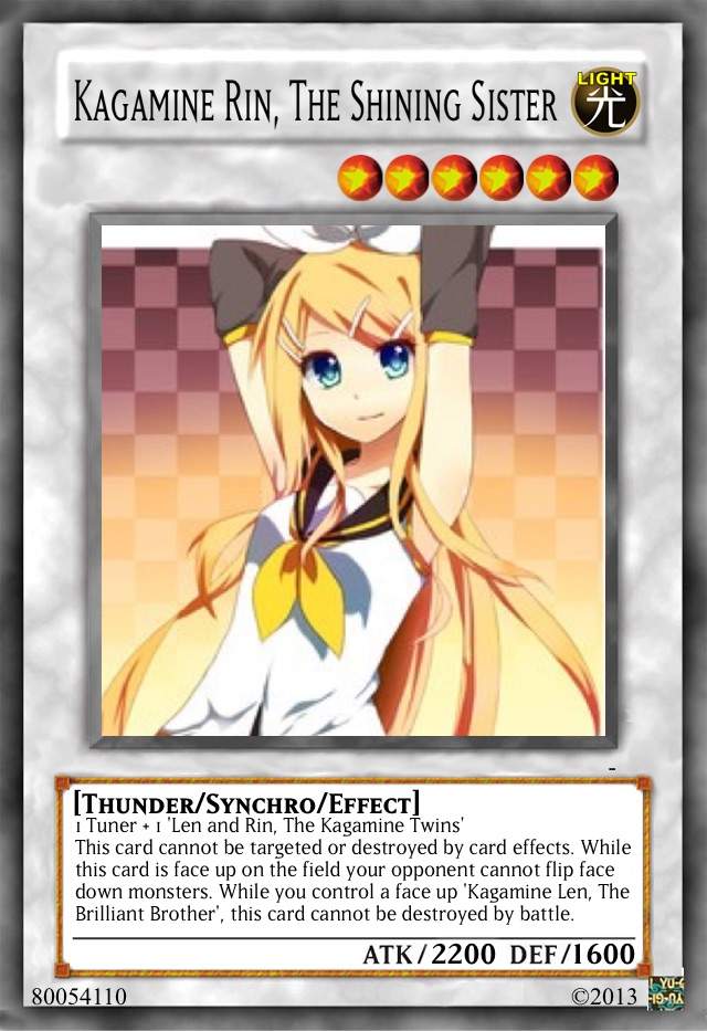 Yu-Gi-Oh Card Maker- Vocaloid Deck! | Anime Amino