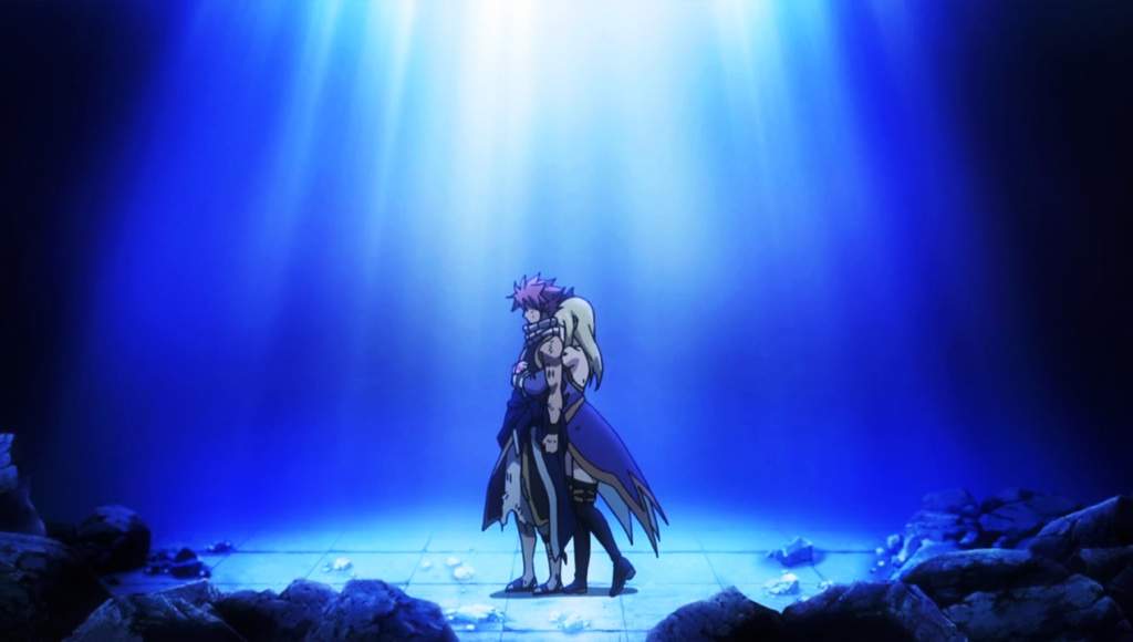 pictures of season 2 fairytale notsu and lucy hugging